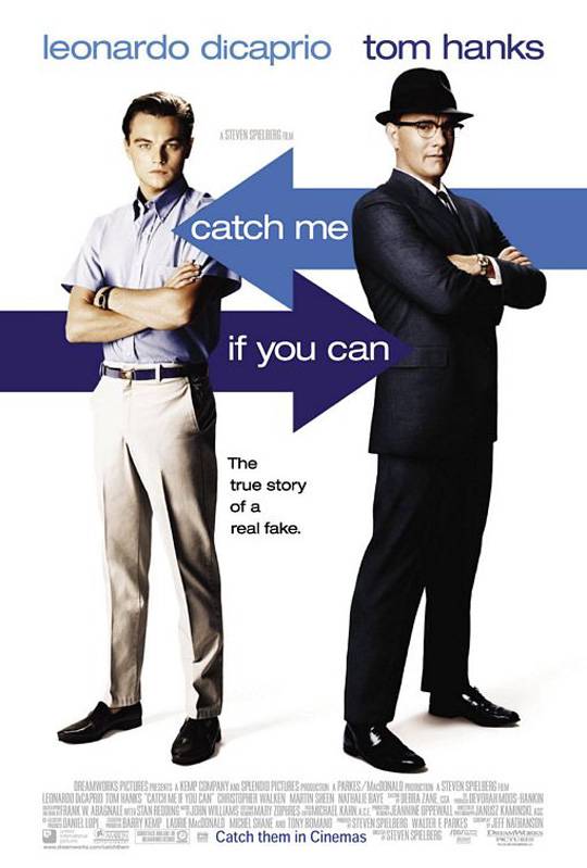 Поймай меня, если сможешь / Catch Me If You Can (2002) отзывы. Рецензии. Новости кино. Актеры фильма Поймай меня, если сможешь. Отзывы о фильме Поймай меня, если сможешь