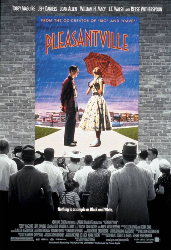 Плезантвиль / Pleasantville (1998) отзывы. Рецензии. Новости кино. Актеры фильма Плезантвиль. Отзывы о фильме Плезантвиль