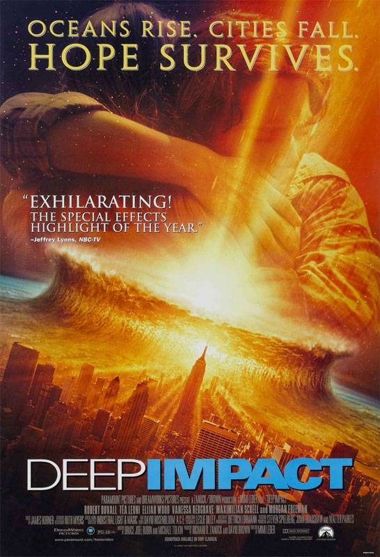 Столкновение с бездной / Deep Impact (1998) отзывы. Рецензии. Новости кино. Актеры фильма Столкновение с бездной. Отзывы о фильме Столкновение с бездной