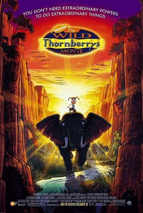 Постер N10316 к мультфильму Дикая семейка Торнберри (2002)