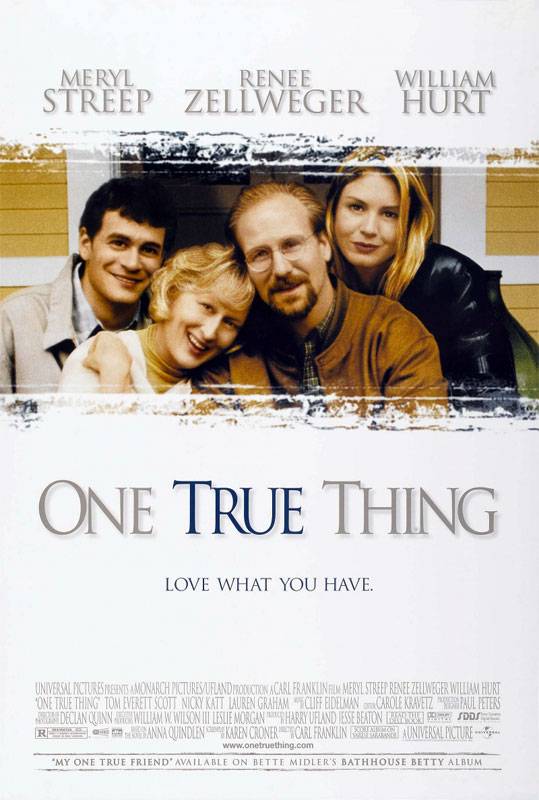 Истинные ценности / One True Thing (1998) отзывы. Рецензии. Новости кино. Актеры фильма Истинные ценности. Отзывы о фильме Истинные ценности