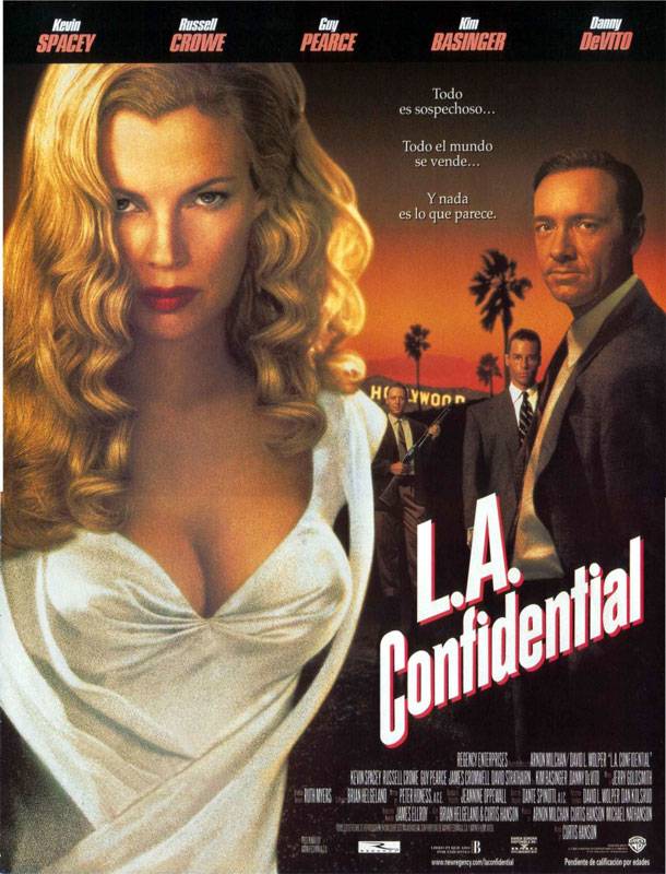 Секреты Лос-Анджелеса / L.A. Confidential (1997) отзывы. Рецензии. Новости кино. Актеры фильма Секреты Лос-Анджелеса. Отзывы о фильме Секреты Лос-Анджелеса