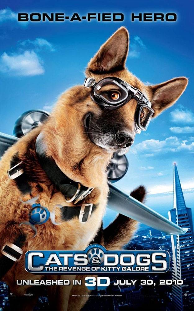 Постер N10969 к фильму Кошки против собак: Месть Китти Галор (2010)