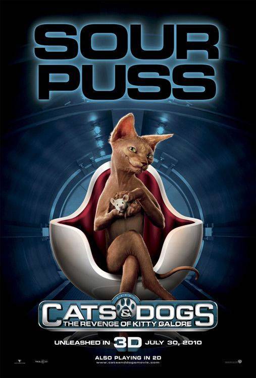 Постер N11329 к фильму Кошки против собак: Месть Китти Галор (2010)