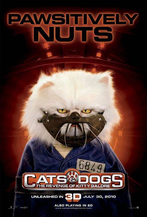 Постер N11330 к фильму Кошки против собак: Месть Китти Галор (2010)