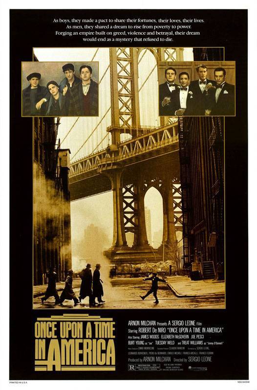 Однажды в Америке / Once Upon a Time in America (1984) отзывы. Рецензии. Новости кино. Актеры фильма Однажды в Америке. Отзывы о фильме Однажды в Америке