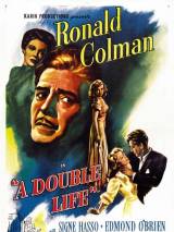 Превью постера #13678 к фильму "Двойная жизнь" (1947)