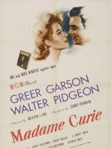 Превью постера #26725 к фильму "Мадам Кюри" (1943)