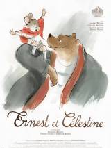 Превью постера #48688 к мультфильму "Эрнест и Селестина: Приключения мышки и медведя" (2012)
