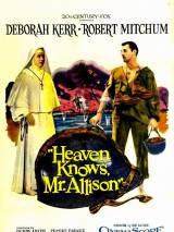 Превью постера #51269 к фильму "Бог знает, мистер Аллисон" (1957)