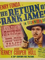 Превью постера #53415 к фильму "Возвращение Фрэнка Джеймса"  (1940)