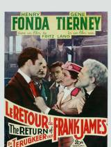 Превью постера #53417 к фильму "Возвращение Фрэнка Джеймса"  (1940)