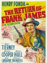 Превью постера #53418 к фильму "Возвращение Фрэнка Джеймса"  (1940)