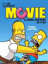 Превью постера #4345 к мультфильму "Симпсоны в кино" (2007)