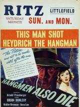 Превью постера #53718 к фильму "Палачи тоже умирают" (1943)