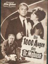 Превью постера #53846 к фильму "1000 глаз доктора Мабузе"  (1960)