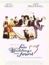 Превью постера #4519 к фильму "Четыре свадьбы и одни похороны" (1994)