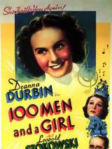 Превью постера #59144 к фильму "Сто мужчин и одна девушка" (1937)