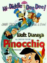 Превью постера #59499 к мультфильму "Пиноккио" (1940)