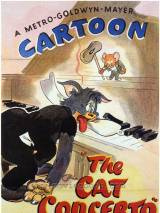 Превью постера #64624 к мультфильму "Концерт для кота с оркестром" (1947)