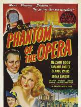 Превью постера #64816 к фильму "Призрак оперы"  (1943)