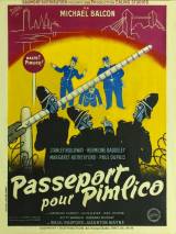 Превью постера #65235 к фильму "Пропуск в Пимлико" (1949)