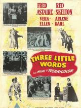 Превью постера #68353 к фильму "Три маленьких слова"  (1950)