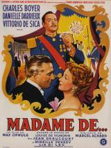 Превью постера #68733 к фильму "Мадам де…"  (1953)