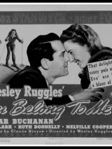 Превью постера #84870 к фильму "Вы принадлежите мне" (1941)