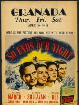 Превью постера #97833 к фильму "Так кончается наша ночь" (1941)