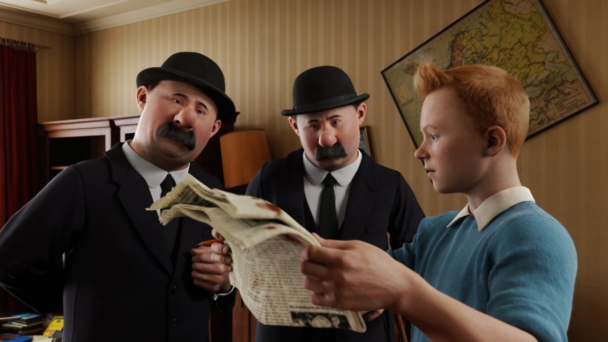 Фильм Приключения Тинтина: Тайна единорога 3D (2011). Кадр N17829