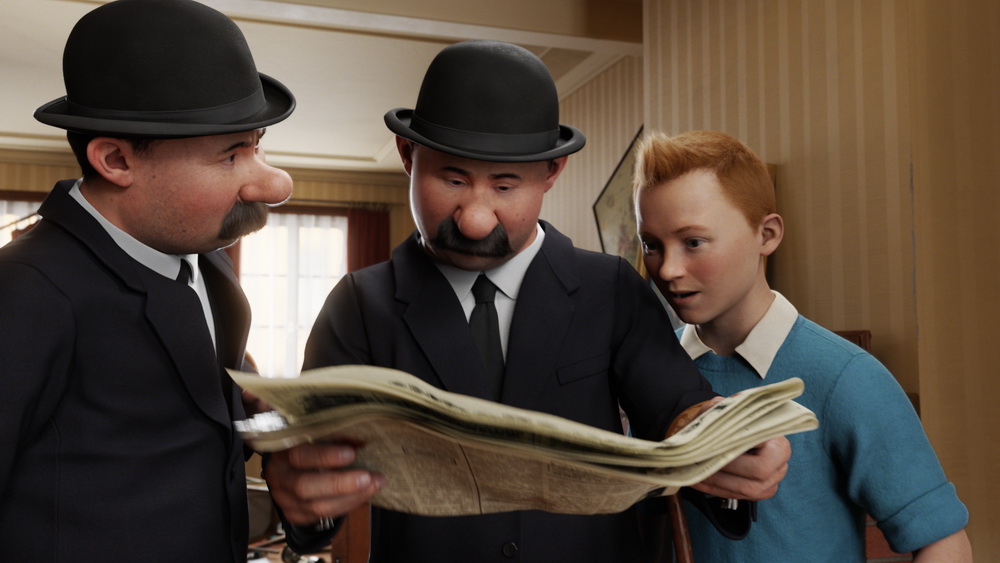 Фильм Приключения Тинтина: Тайна единорога 3D (2011). Кадр N23707