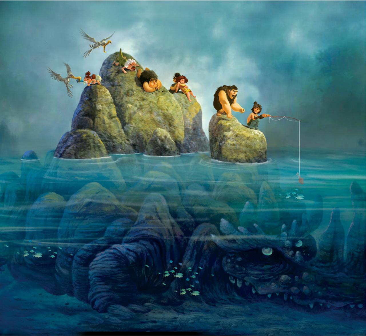 Фильм Семейка Крудс (2013). Кадр N54130