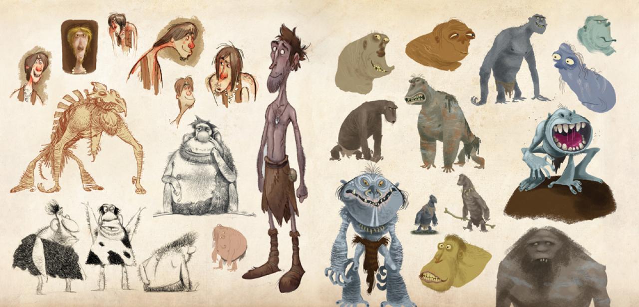 Фильм Семейка Крудс (2013). Кадр N54132