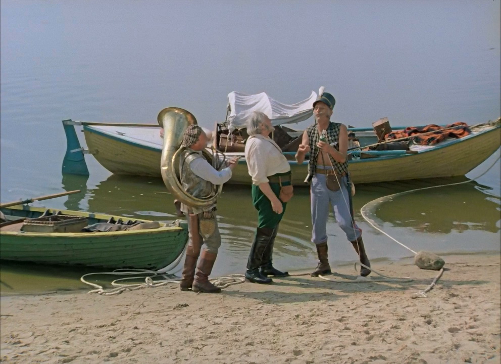 Фильм Трое в лодке, не считая собаки (1979). Кадр N89477