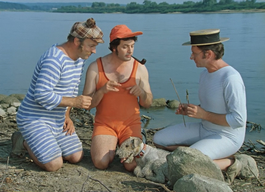 Фильм Трое в лодке, не считая собаки (1979). Кадр N89487