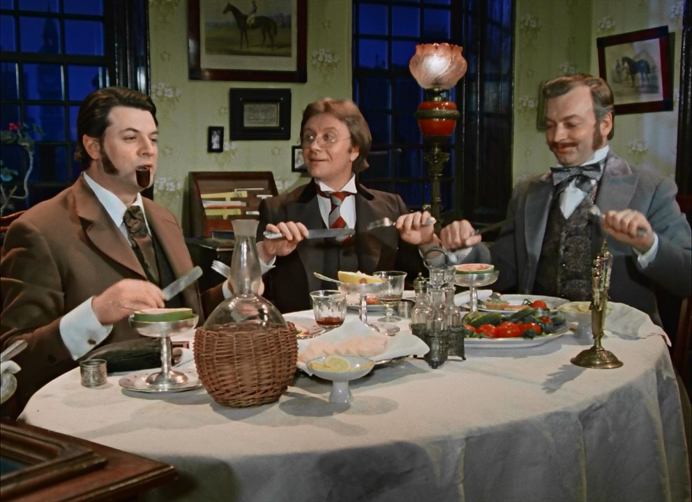 Фильм Трое в лодке, не считая собаки (1979). Кадр N89484