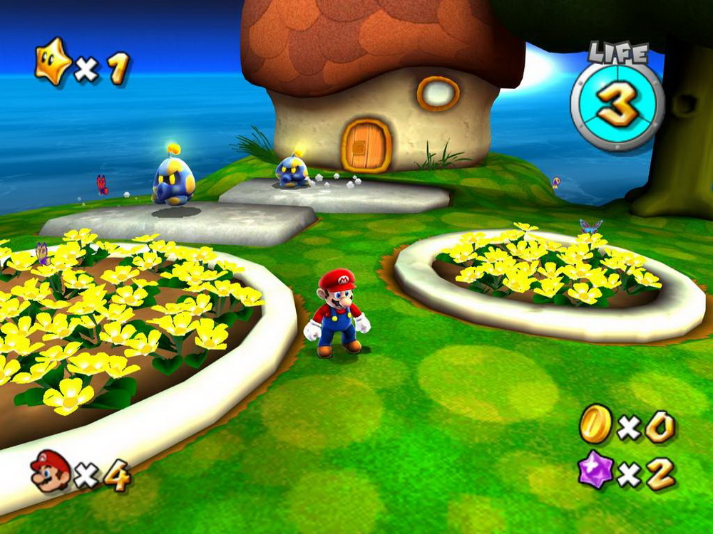 Игра Super Mario Galaxy (2007). Скриншот N92093