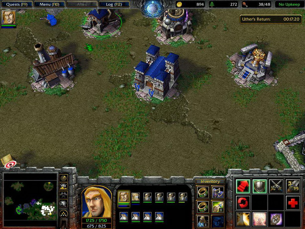 Игра Warcraft III: Reign of Chaos (2002). Скриншот N92381