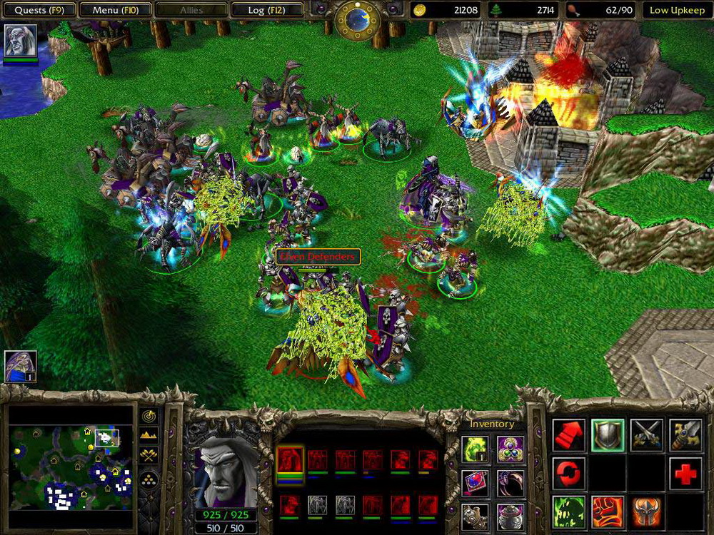Игра Warcraft III: Reign of Chaos (2002). Скриншот N92386