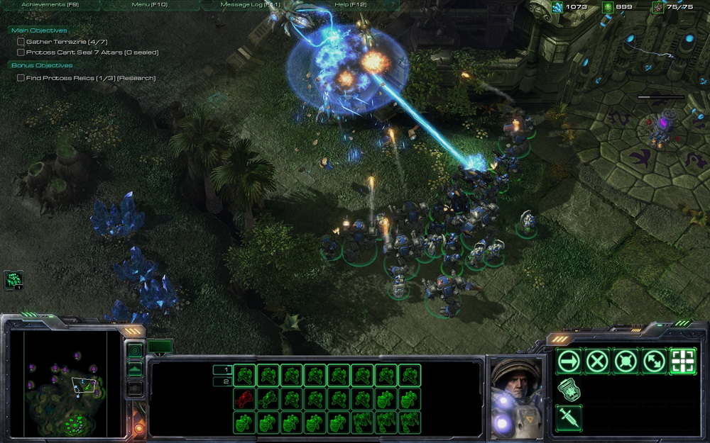 Игра StarCraft II: Wings of Liberty (2010). Скриншот N92415