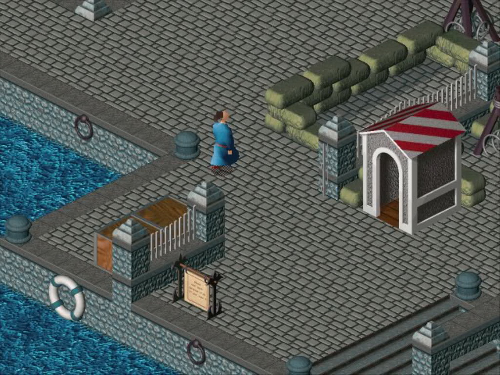 Игра Little Big Adventure (1994). Скриншот N92669