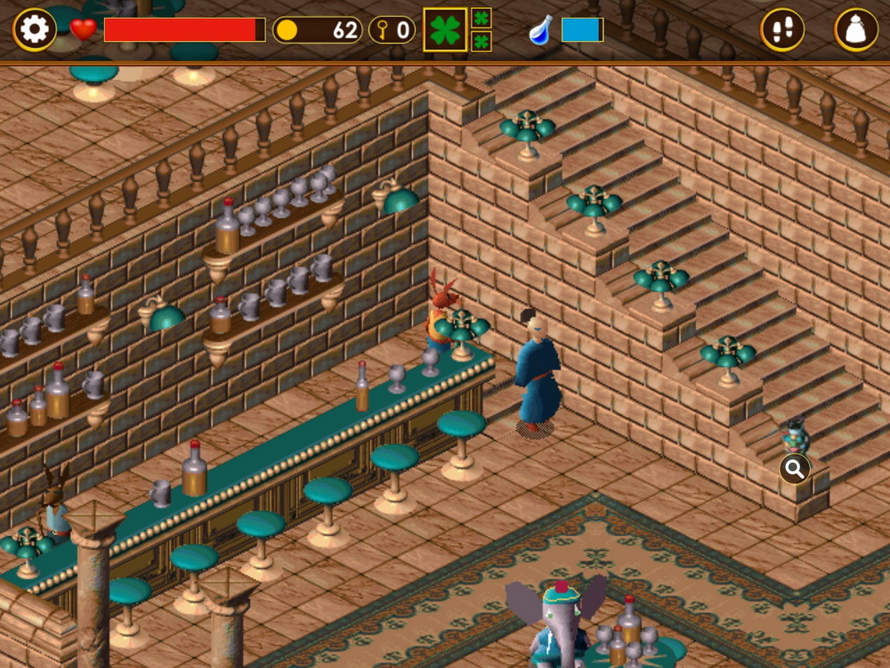 Игра Little Big Adventure (1994). Скриншот N92676