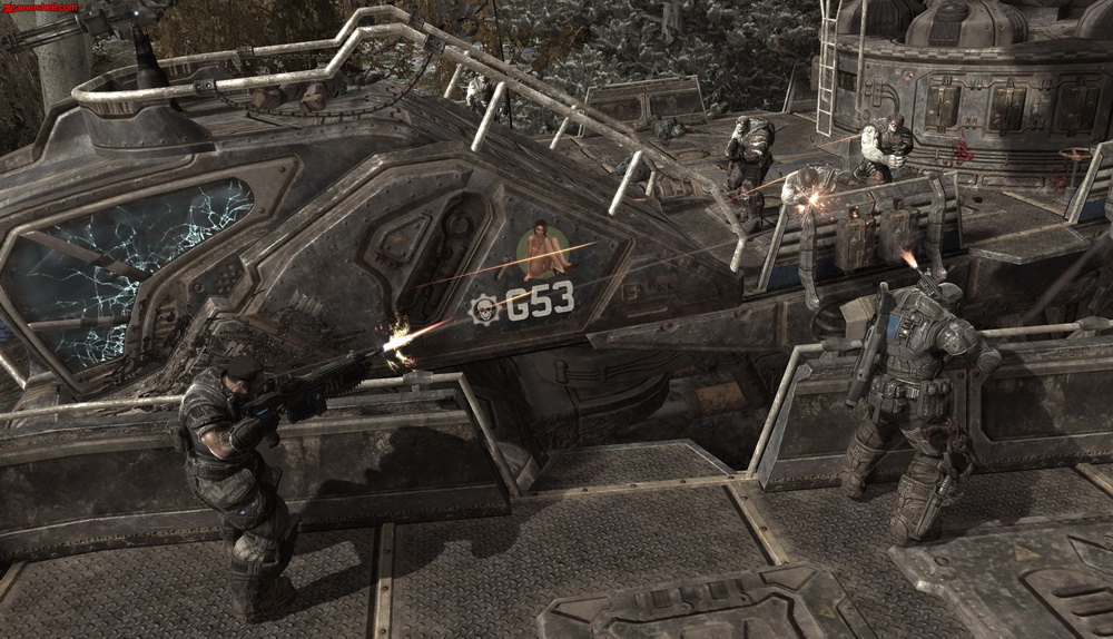 Игра Gears of War 2 (2008). Скриншот N93029