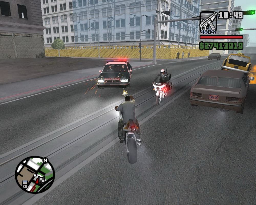Игра Grand Theft Auto: San Andreas (2004). Скриншот N94743