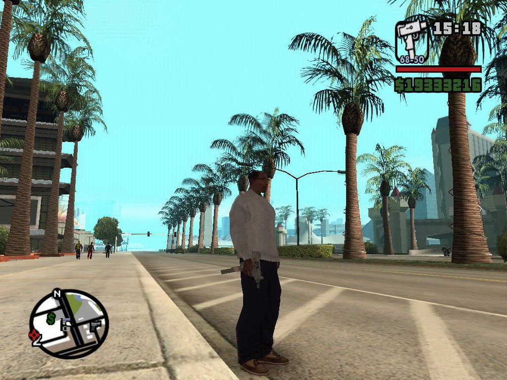 Игра Grand Theft Auto: San Andreas (2004). Скриншот N94745