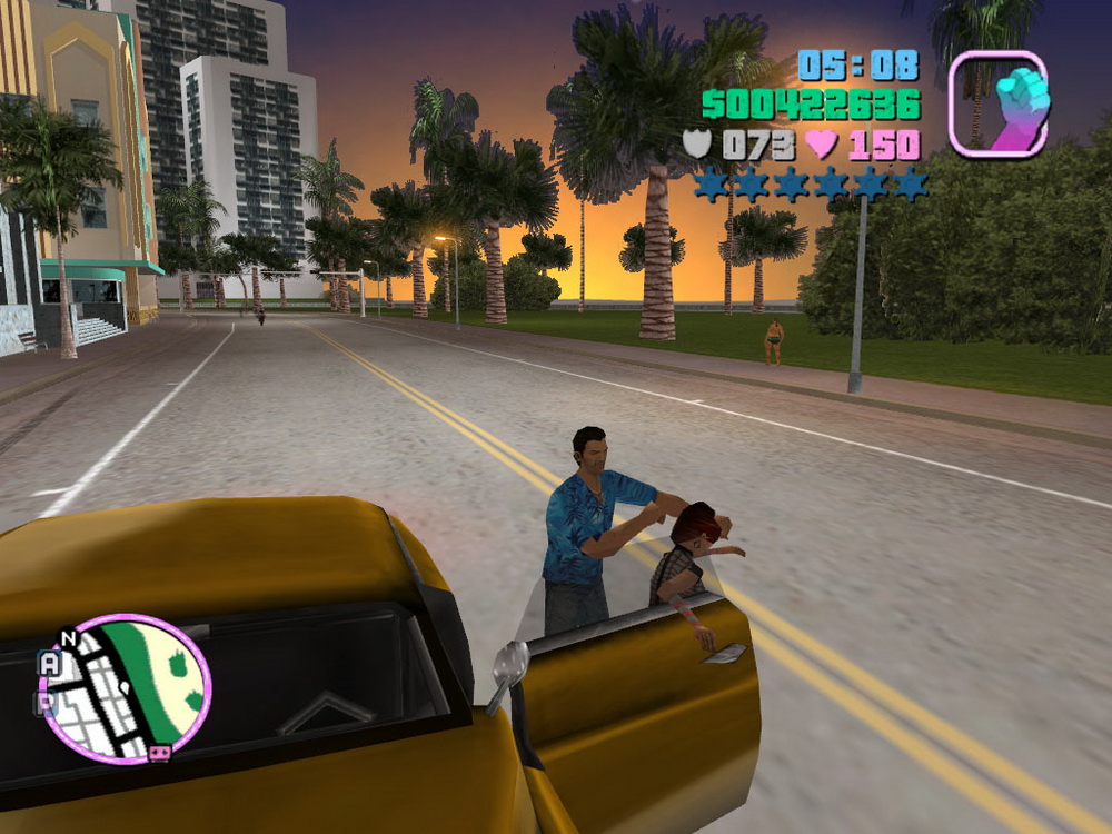 Игра Grand Theft Auto: Vice City (2002). Скриншот N94950