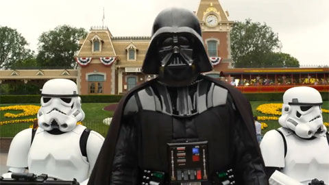 Промо-ролик №1 к новому аттракциону Star Tours в Диснейлэнде