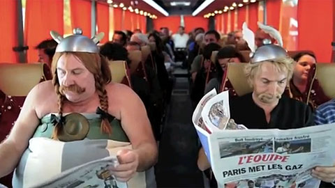 Обеликс срывает рейс "Париж - Дублин"