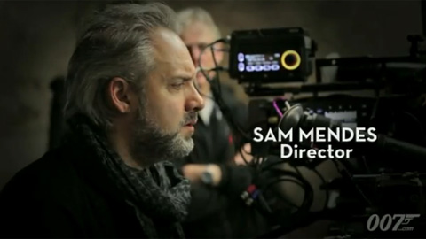 Видеоблог режиссера Сэма Мэндеса со съемок фильма "007: Координаты "Скайфолл""